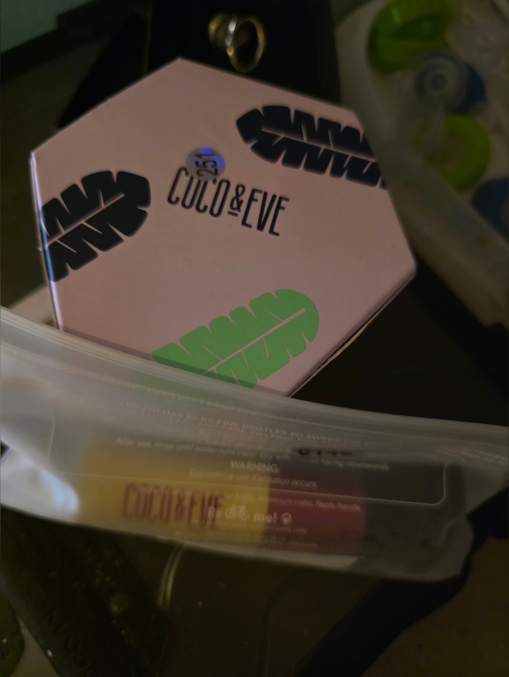 Coco & Eve Glow Figure Body Mask And Coco And Eve Self Tanning Brush.